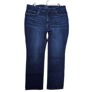 Lee Women's Straight Leg Jeans - Dark Blue